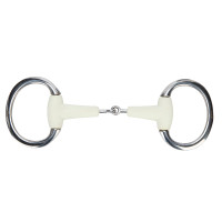 Mors à olives plat brisé EquiKind Softie Shires Acier Argent Mors à olives plat brisé EquiKind Softie Shires Acier Argent