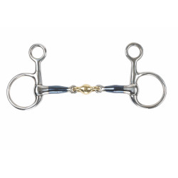 Mors à pendants Sweet Iron bleu à pastille Shires