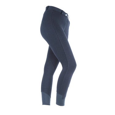 Pantalon d'équitation fille Shires SaddleHugger Noir