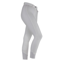 Pantalon d'équitation fille Shires SaddleHugger Blanc
