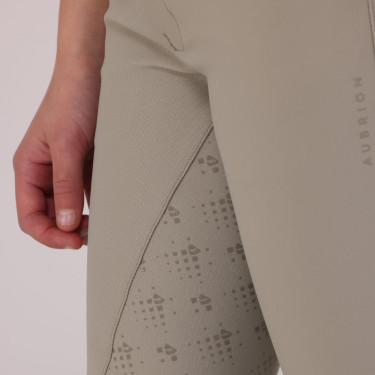 Pantalon d'équitation Optima LX jeune cavalier Shires Aubrion Beige