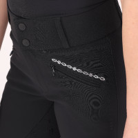 Pantalon d'équitation Optima LX jeune cavalier Shires Aubrion Noir