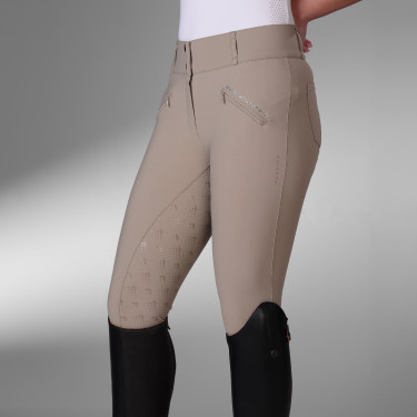 Pantalon d'équitation Optima LX Shires Aubrion Beige