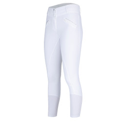 Pantalon d'équitation Optima LX Shires Aubrion Blanc