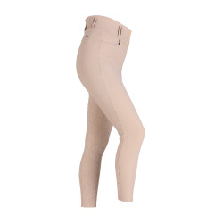 Pantalon d'équitation Optima Pro Shires Aubrion Beige