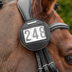 Porte-numéro de filet Shires Velociti Noir