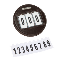 Porte-numéro rond Shires Velociti Marron Porte-numéro rond Shires Velociti Marron
