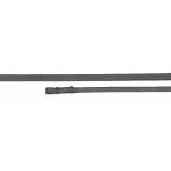 Rênes caoutchouc à insert nylon Shires Velociti Gara Noir