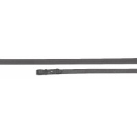 Rênes caoutchouc à insert nylon Shires Velociti Gara Noir