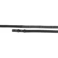 Rênes de dressage souples Shires Velociti Gara Noir