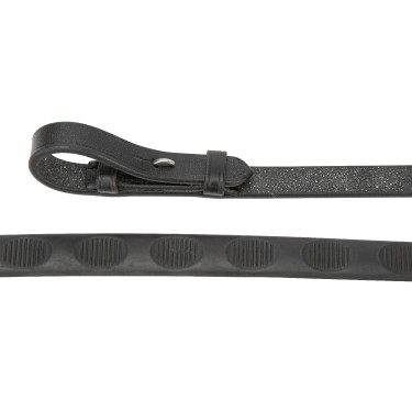 Rênes Pulse Grip Shires Velociti Gara Noir