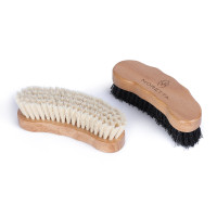 Set de brosses à chaussures Shires Moretta Bois Beige