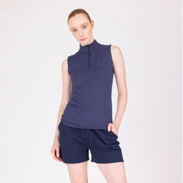 Short molleton React Shires Aubrion Minuit Bleu