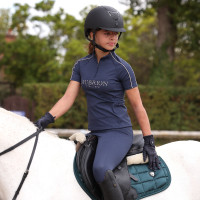 Sous-couche manches courtes Equestrian jeune cavalier Shires Aubrion Minuit Bleu Sous-couche manches courtes Equestrian jeune cavalier Shires Aubrion Minuit Bleu