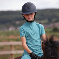 Sous-couche manches courtes React jeune cavalier Shires Aubrion Brume Bleu Sous-couche manches courtes React jeune cavalier Shires Aubrion Brume Bleu