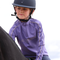 Sous-couche manches longues Equestrian jeune cavalier Shires Aubrion Bruyère Violet Sous-couche manches longues Equestrian jeune cavalier Shires Aubrion Bruyère Violet