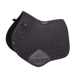 Tapis de selle d'obstacle coton Deluxe Shires Arma Noir