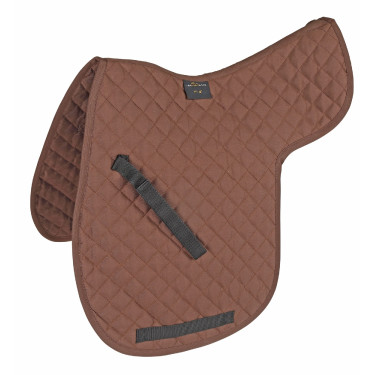 Tapis de selle Lite Shires Arma Numnah Marron Tapis de selle Lite Shires Arma Numnah Marron