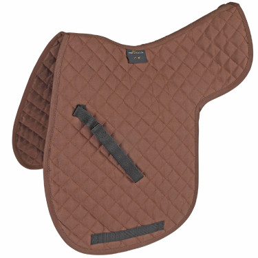 Tapis de selle Lite Shires Arma Numnah Marron Tapis de selle Lite Shires Arma Numnah Marron