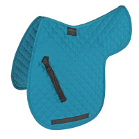 Tapis de selle Lite Shires Arma Numnah Bleu océan