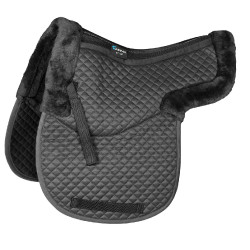 Tapis de selle semi-doublé Shires Arma Numnah Noir