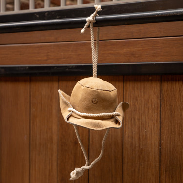 Jouet de box Imperial Riding Cowboy hat Marron