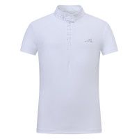 Polo de compétition manches courtes Euro-Star Isabeau enfant Blanc Polo de compétition manches courtes Euro-Star Isabeau enfant Blanc