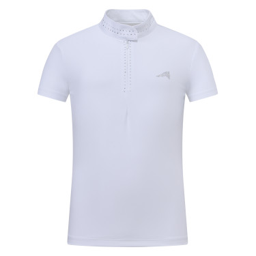 Polo de compétition manches courtes Euro-Star Isabeau enfant Blanc Polo de compétition manches courtes Euro-Star Isabeau enfant Blanc