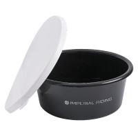 Seau Mangeoire avec couverture 6L Imperial Riding Basic Noir