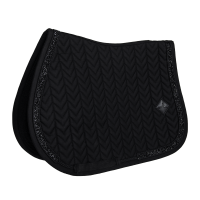 Tapis de selle Kentucky Glitter Stone dressage Noir Tapis de selle Kentucky Glitter Stone dressage Noir