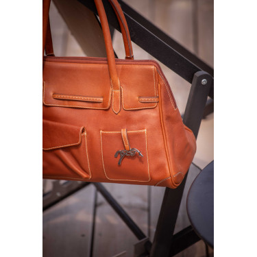 Sac à main Pénélope Maëlys Grand modèle Cognac Marron Sac à main Pénélope Maëlys Grand modèle Cognac Marron