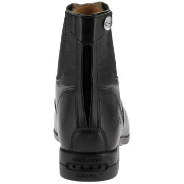 Boots Riding World EK-Daily Lacets/Zip Noir