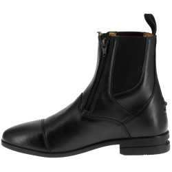 Boots en cuir Equithème EK-Duozip Noir Boots en cuir Equithème EK-Duozip Noir