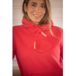 Sweat Pénélope Louison femme Rouge fluo Sweat Pénélope Louison femme Rouge fluo