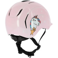 Casque Equithème EK Pady Licorne Rose