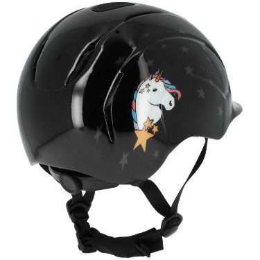 Casque Equithème EK Pady Licorne Noir