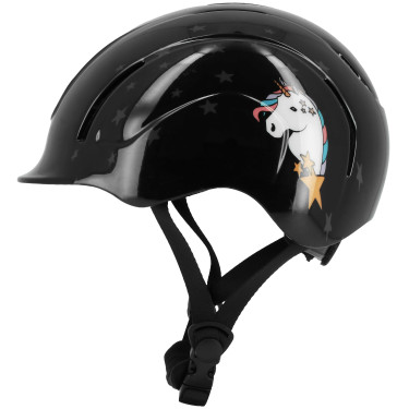 Casque Equithème EK Pady Licorne Noir