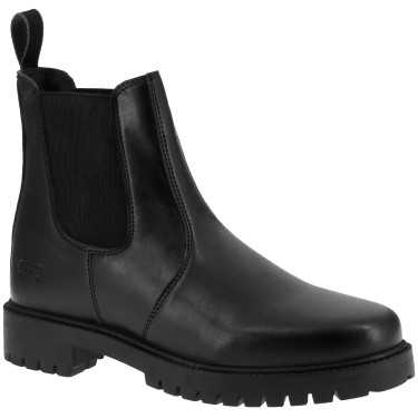Boots en cuir synthétique Riding World EK-Allday Noir