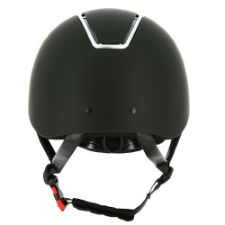 Casque Equi-Theme Glint Mat Noir / argent brillant Casque Equi-Theme Glint Mat Noir / argent brillant