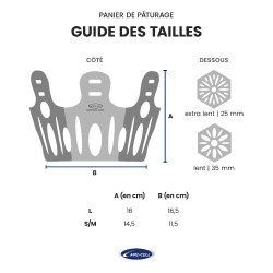 Panier de pâturage cheval 25 mm Lami-Cell | Équitation