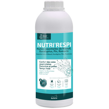Complément respiratoire cheval Nutri’Respi Ravene
