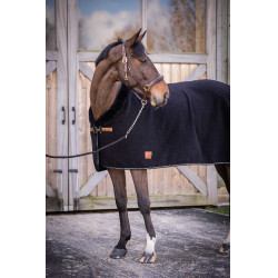 Couverture Polaire Diagonal Paddock Sports Noir Couverture Polaire Diagonal Paddock Sports Noir