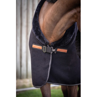 Couverture Polaire Diagonal Paddock Sports Noir Couverture Polaire Diagonal Paddock Sports Noir