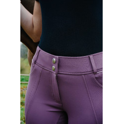 Pantalon d’équitation femme grip silicone Equithème