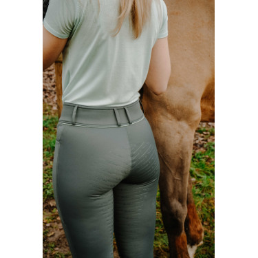 Pantalon d’équitation femme grip silicone Equithème