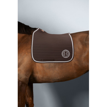 Tapis de selle Rider Harcour Karembar Cacao Marron