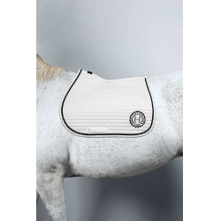 Tapis de selle Rider Harcour Karembar Blanc / noir