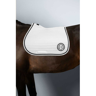 Tapis de selle Rider Harcour Karembar Blanc / noir