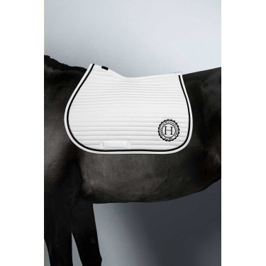 Tapis de selle Rider Harcour Karembar Blanc / noir