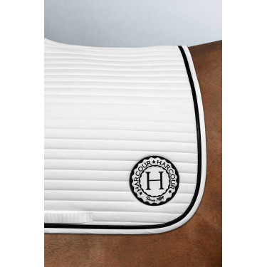 Tapis de selle Rider Harcour Karembar Blanc / noir